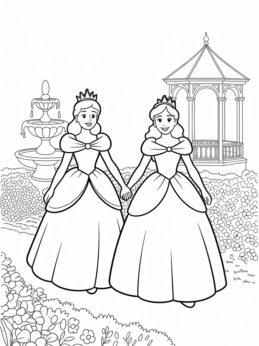 princess and her best friend